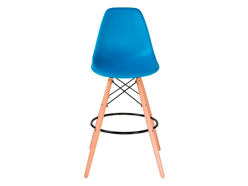 Стул барный Eames синий