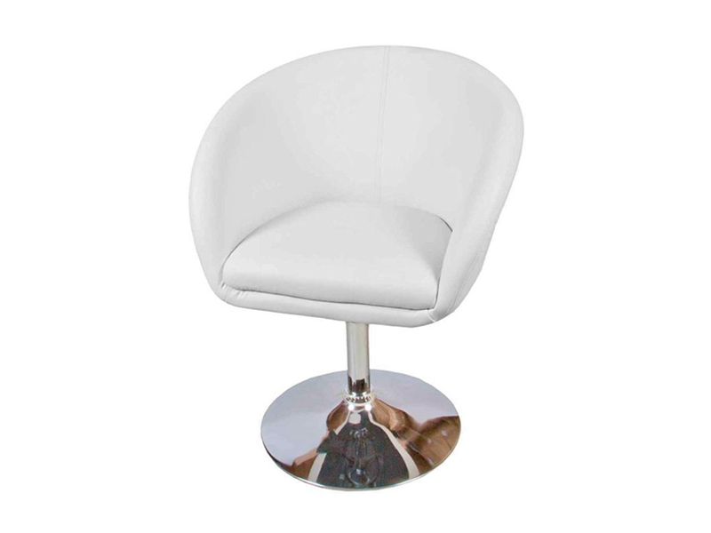 Стул барный Edisson белый