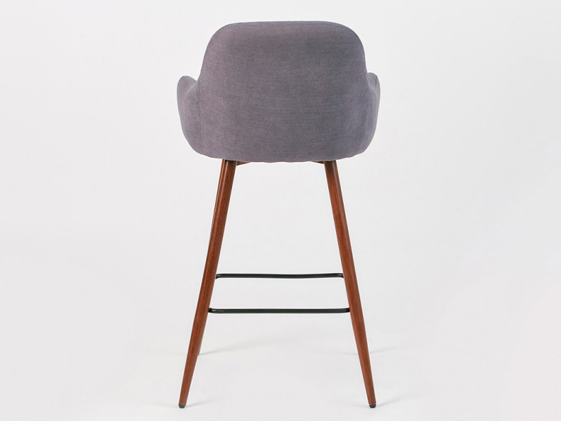 Стул барный Fabio серый