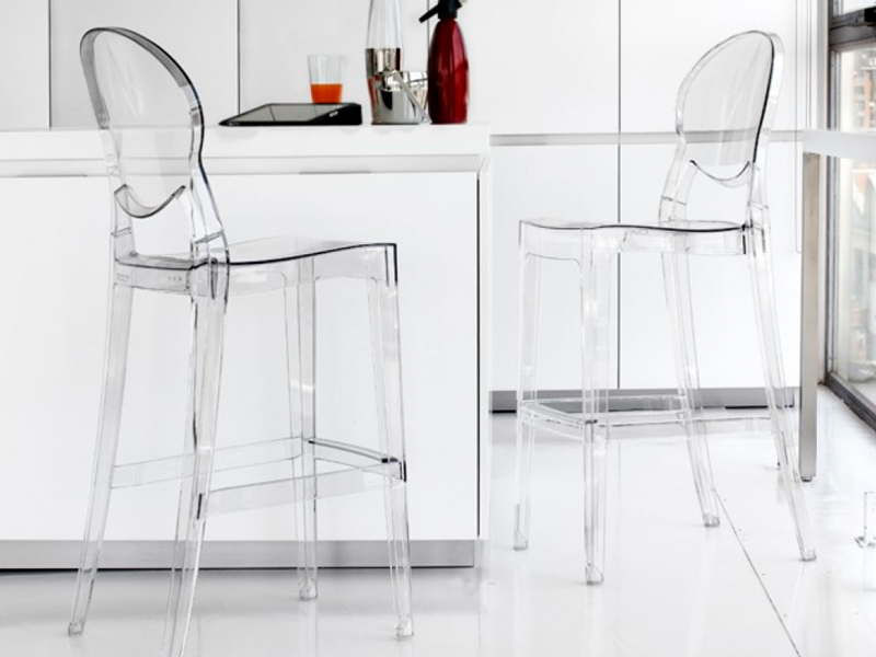 Стул барный Ghost Clear