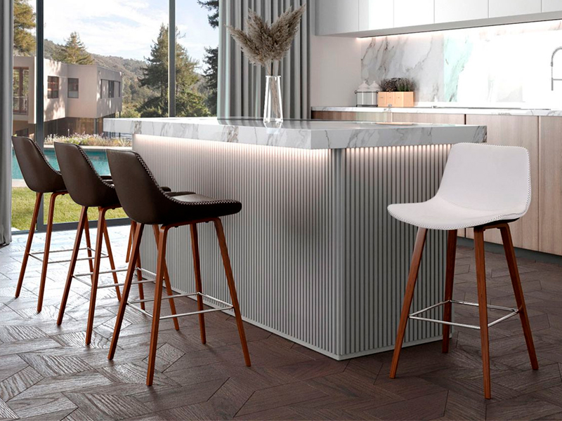 Стул барный Jonstrup белый