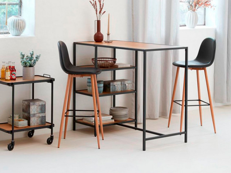 Стул барный Jonstrup чёрный