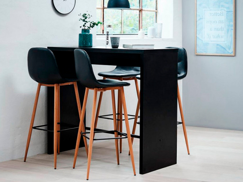 Стул барный Jonstrup чёрный