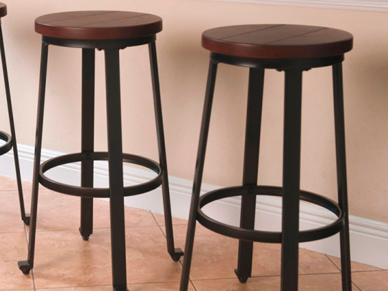 Стул барный Loft круглый