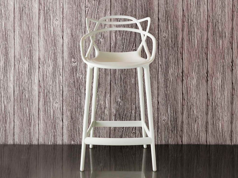 Стул барный Masters белый