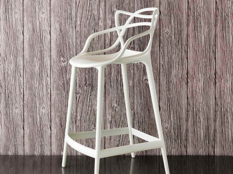 Стул барный Masters белый