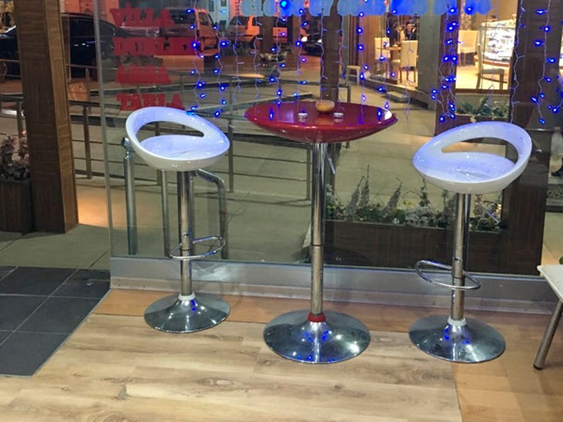 Стул барный Mira белый