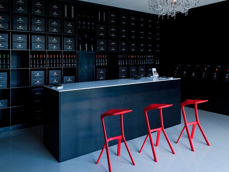 Стул барный Miura Red