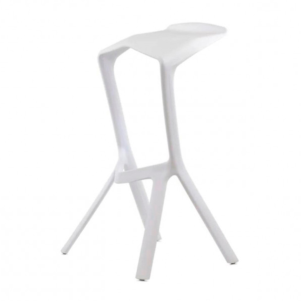 Стул барный Miura White