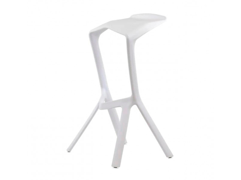Стул барный Miura White
