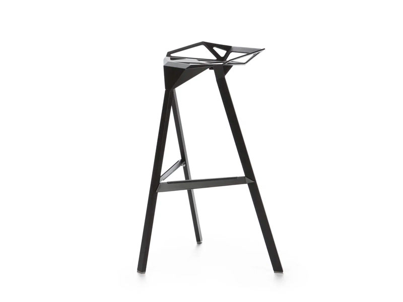 Стул барный One Black