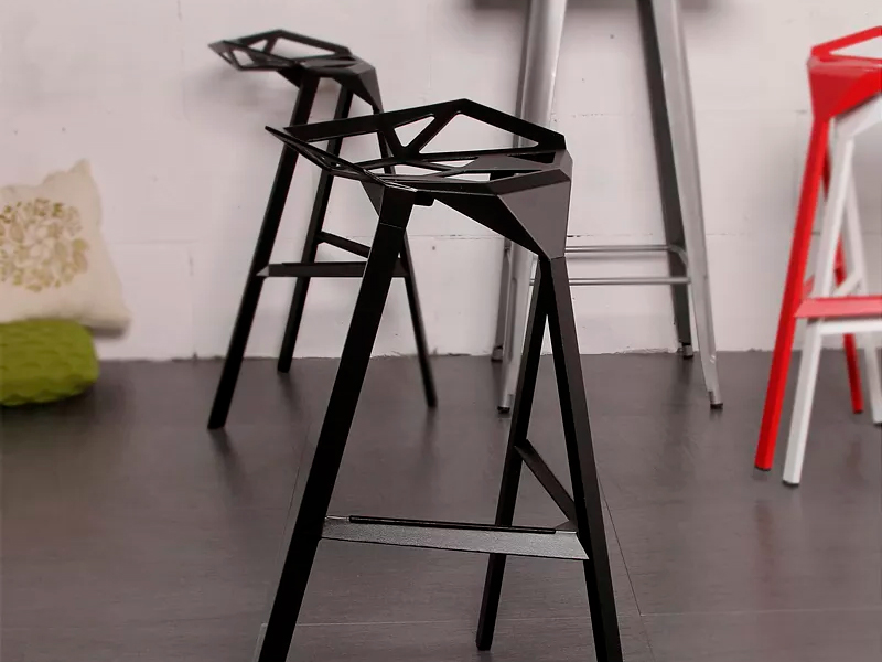 Стул барный One Black