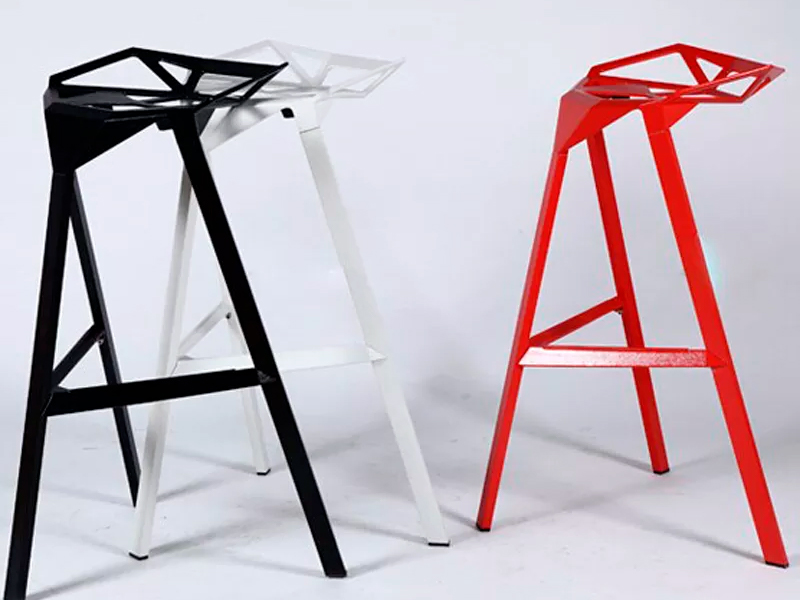 Стул барный One Black