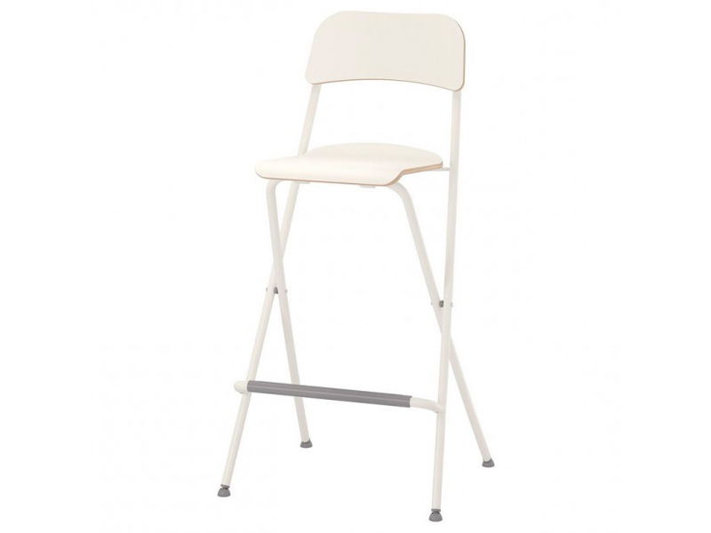 Стул барный складной Франклин белый