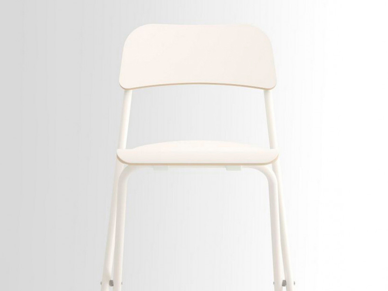 Стул барный складной Франклин белый