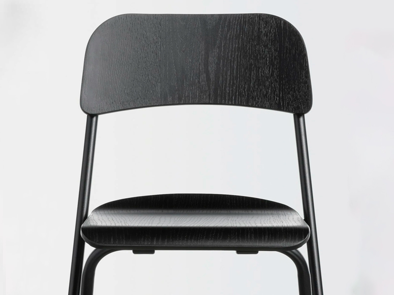 Стул барный складной Франклин чёрный