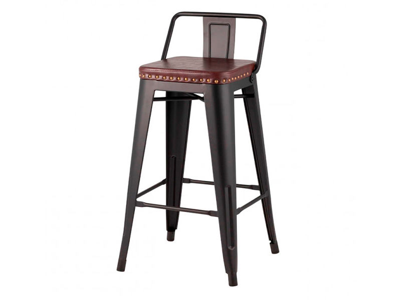 Стул барный Tolix чёрный