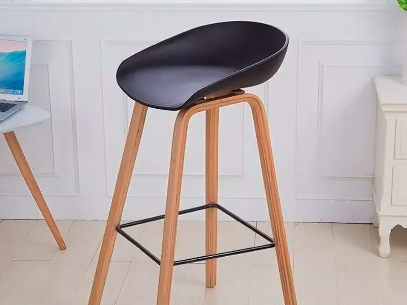 Стул барный Wood Black
