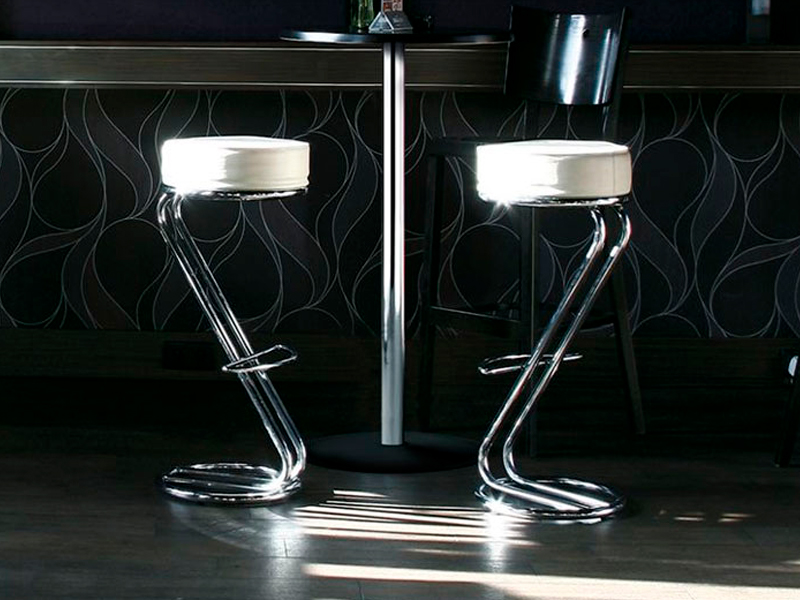 Стул барный Zeta белый