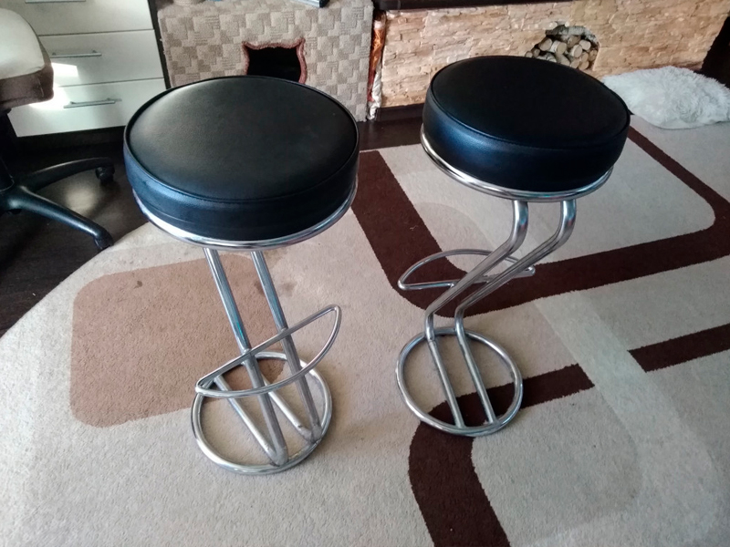 Стул барный Zeta чёрный