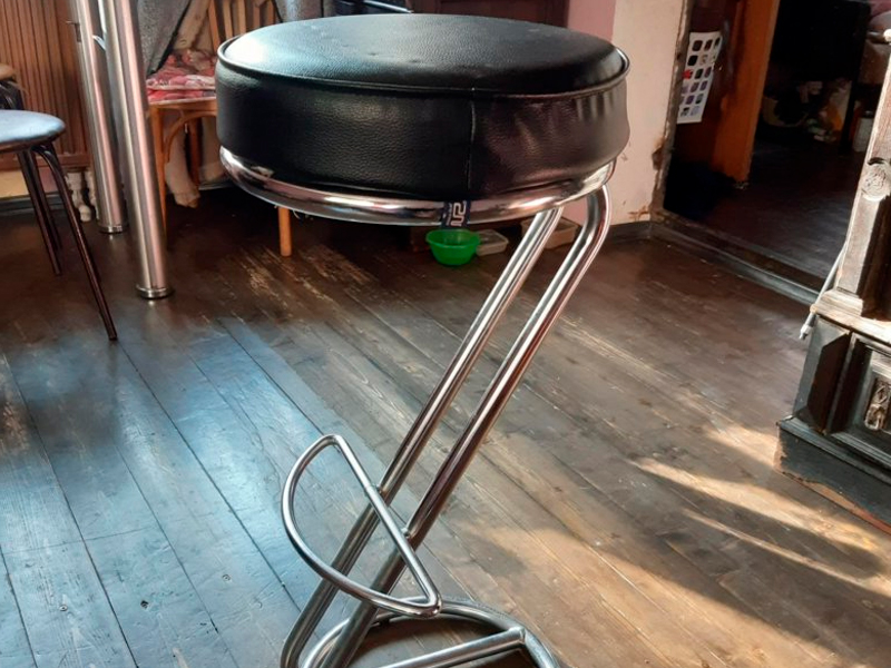 Стул барный Zeta чёрный