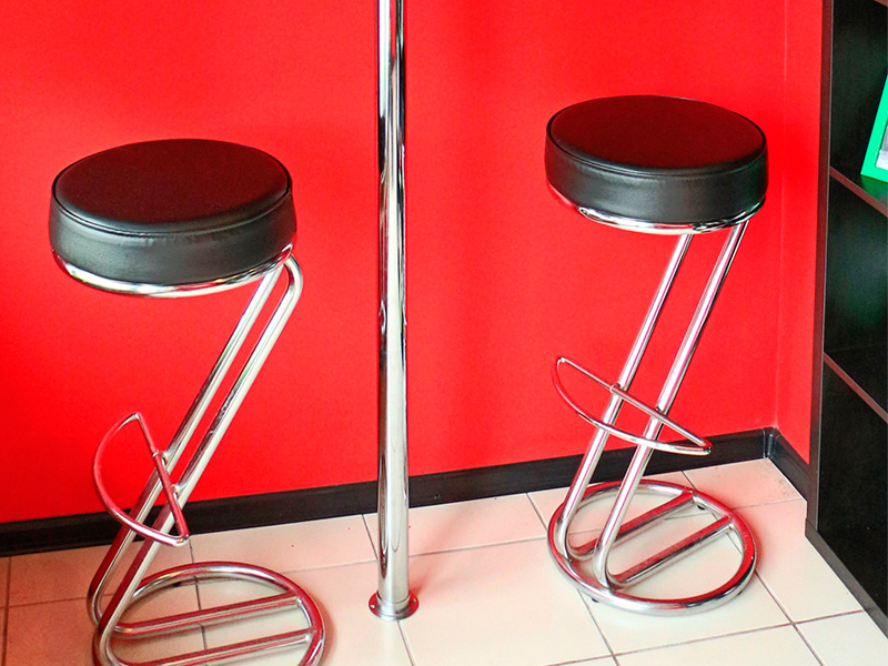 Стул барный Zeta чёрный