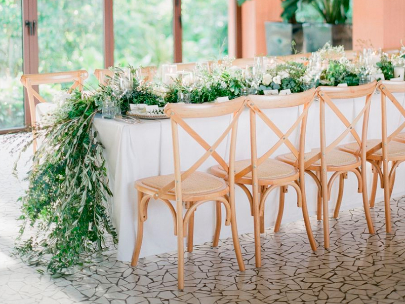 Стул Crossback Beige