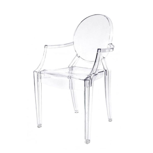 Стул детский Ghost прозрачный