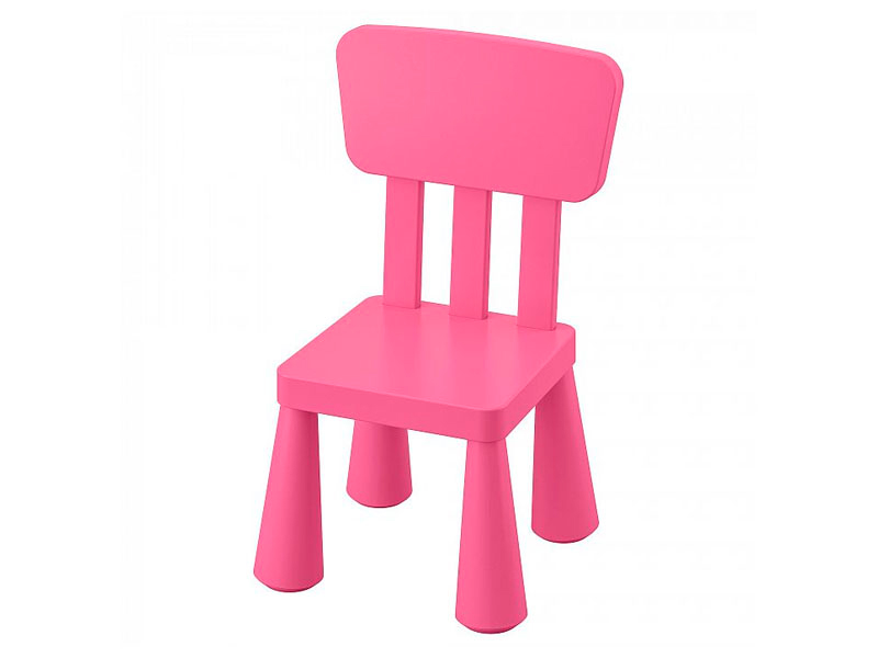 Детский стульчик Mammut розовый