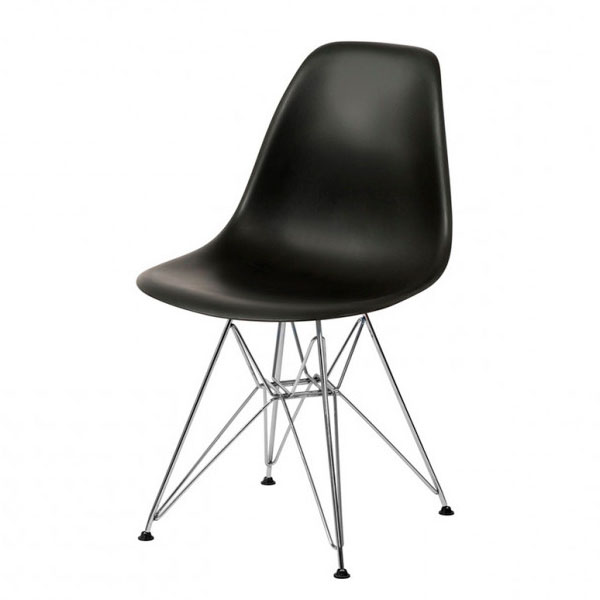 Стул Eames металл чёрный
