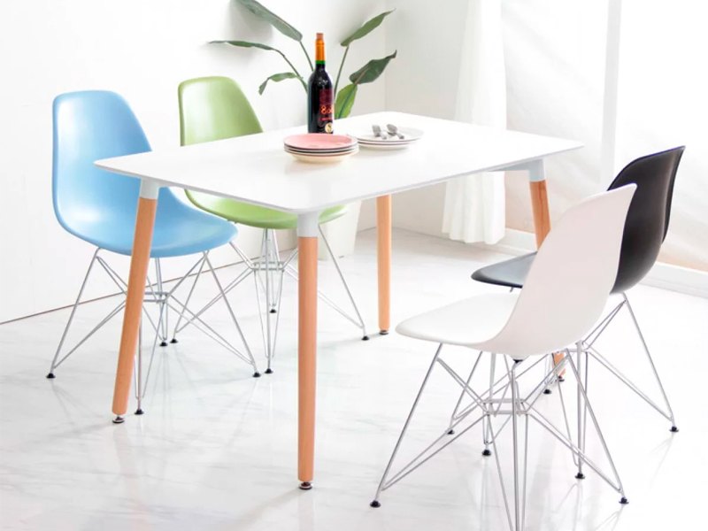 Стул Eames металл синий