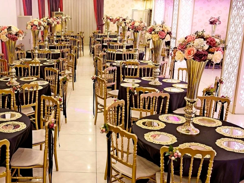 Стул Наполеон золотой