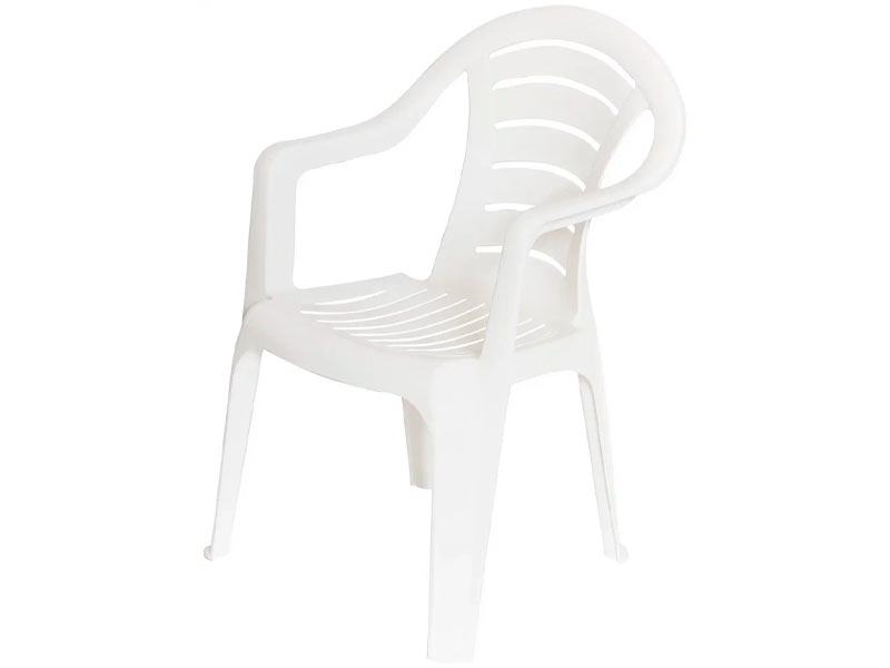 Стул пластик белый