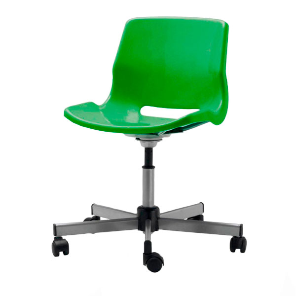 Стул пластиковый Snille зелёный