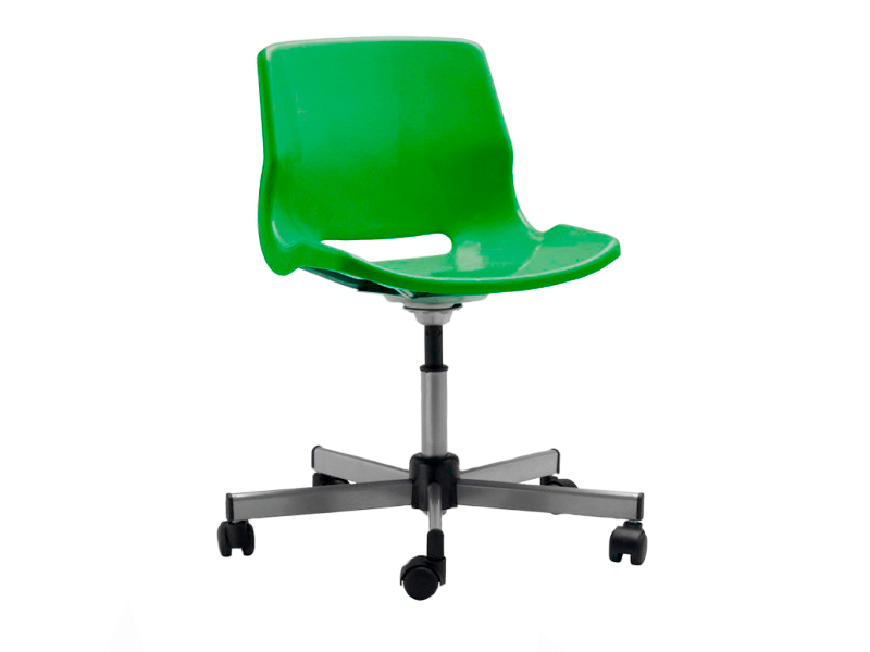 Стул пластиковый Snille зелёный