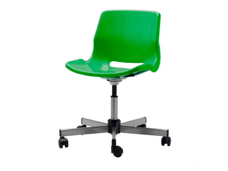 Стул пластиковый Snille зелёный