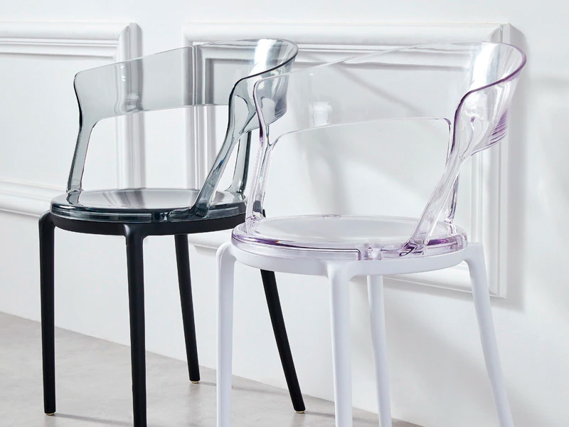 Стул Ruffo дымчатый