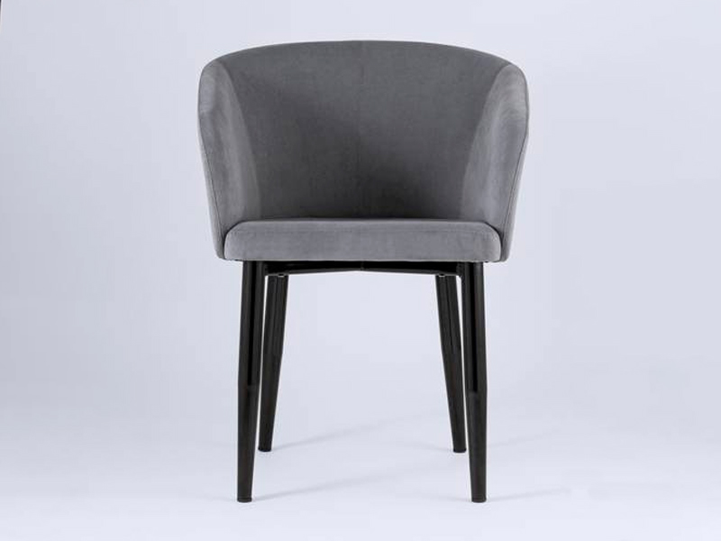 Стул с подлокотниками Ральф серый