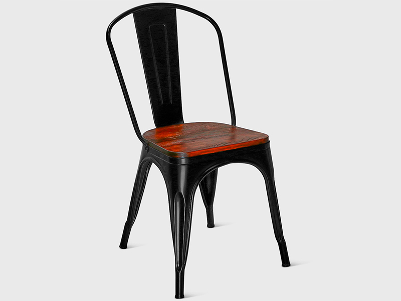 Стул Tolix чёрный