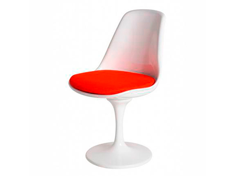 Стул Tulip (Тулип) бело-красный