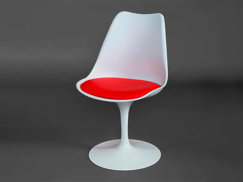 Стул Tulip (Тулип) бело-красный