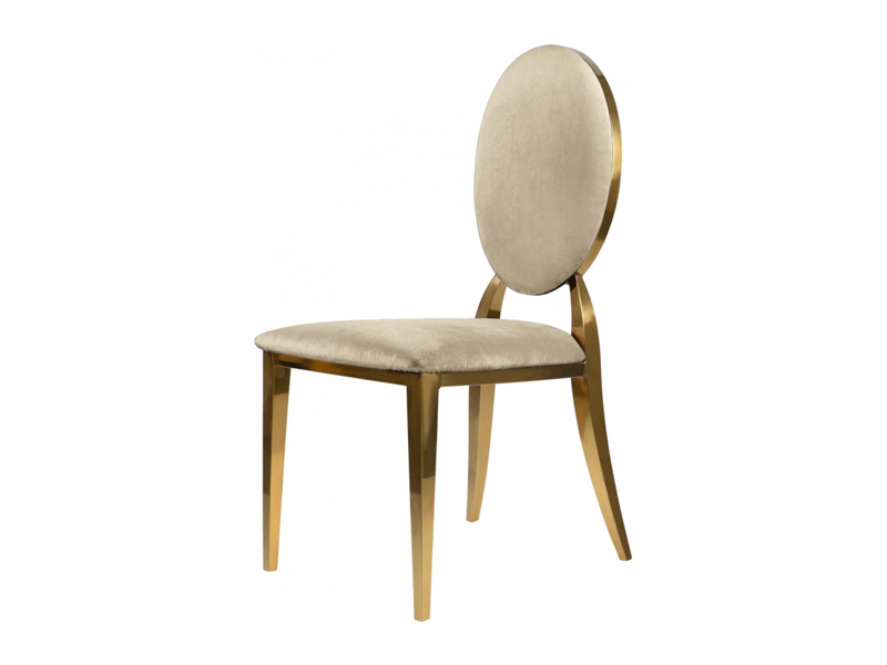 Стул Вашингтон золотой Нежно-бежевого цвета
