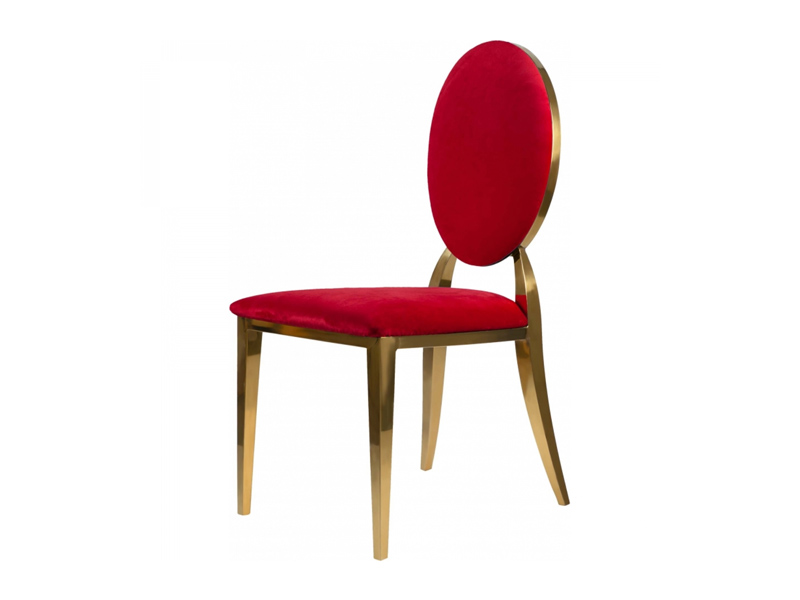 Стул Вашингтон золотой Красного цвета