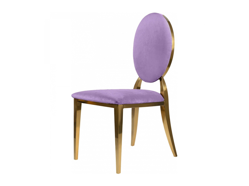 Стул Вашингтон золотой Лавандового цвета