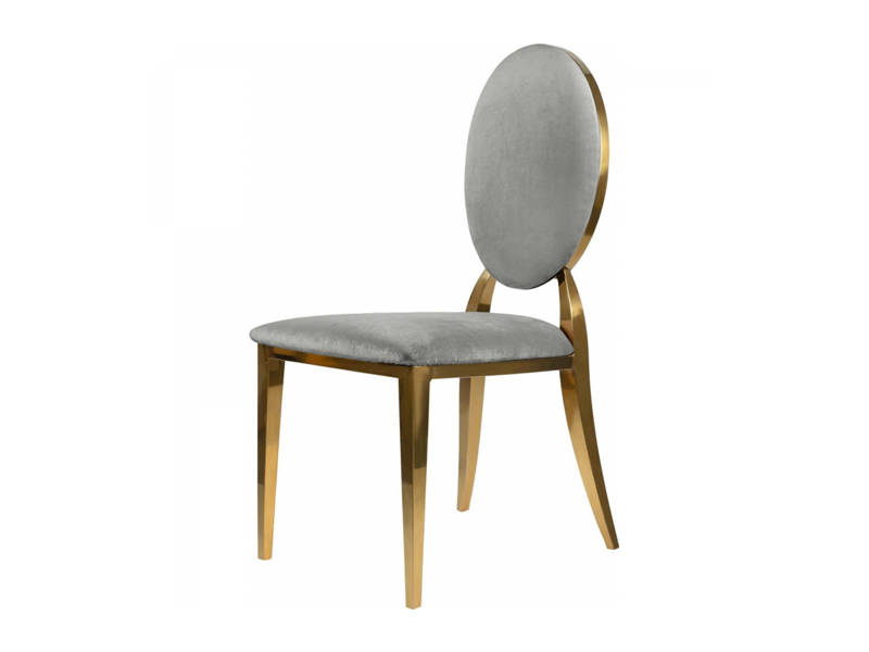 Стул Вашингтон золотой Светло-серого цвета