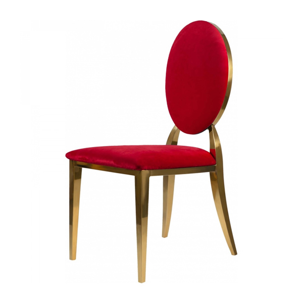Стул Вашингтон золотой Красного цвета