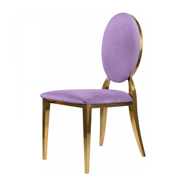 Стул Вашингтон золотой Лавандового цвета