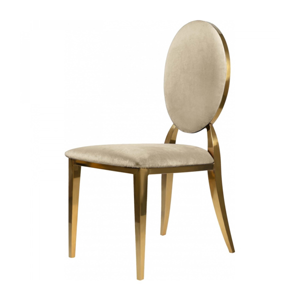 Стул Вашингтон золотой Нежно-бежевого цвета