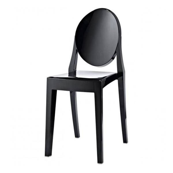 Стул Victoria Ghost чёрный