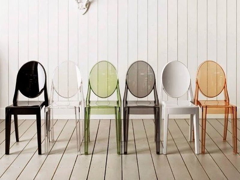 Стул Victoria Ghost чёрный